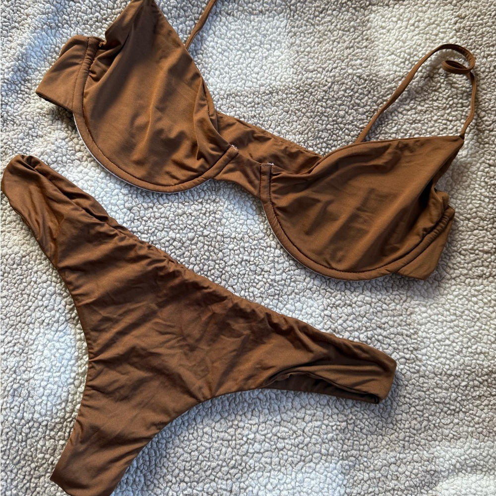 Mai Underwear - brown bikini set